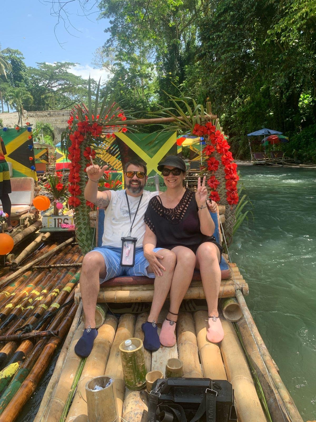 Bamboo rafting